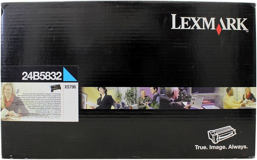 Lexmark Return Program Extra High Yield Cyan Toner (18,000 pages) for XS796