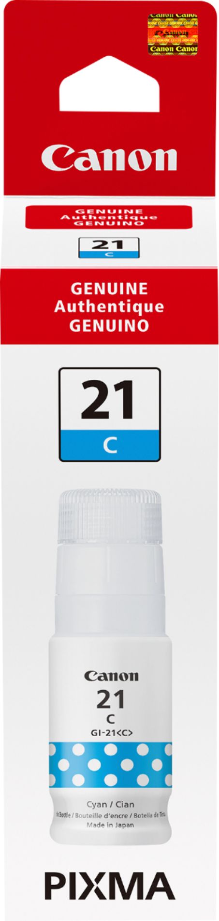 GI-21 Cyan Ink Bottle - toners.ca