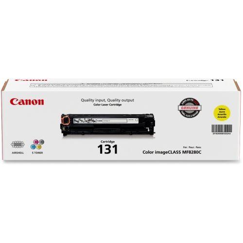 Canon 131 ImageClass MF8280CW Yellow Toner Cartridge, Genuine OEM - toners.ca