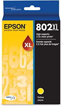 T802XL420-S Epson 802XL HC Yellow Original Ink Cartridge - toners.ca