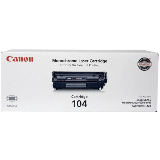 Canon Cartridge 104 - Black SKU 0263B001 - toners.ca