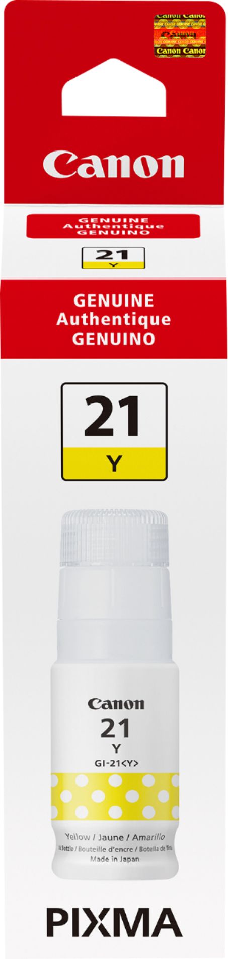 GI-21 Yellow Ink Bottle - toners.ca