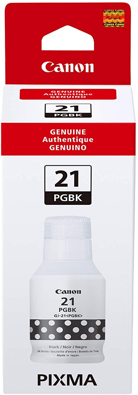 GI-21 Pigment Black Ink Bottle - toners.ca