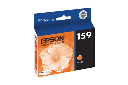 T159920 Epson159 UltraChrome Hi-Gloss 2 Ink Cartridge Orange - toners.ca
