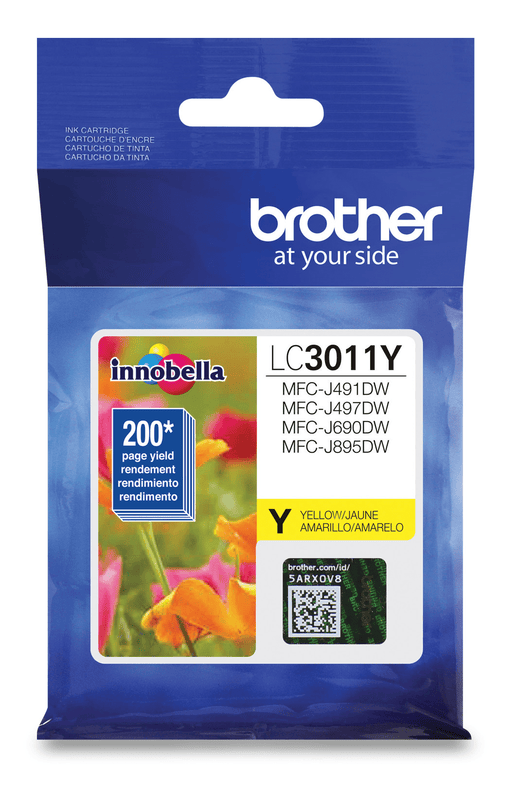 Brother LC3011YS  Yellow Ink Cartridge, Standard Yield - toners.ca