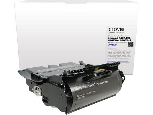 CLOVER IMAGING REMANUFACTURED HIGH YIELD TONER CARTRIDGE FOR LEXMARK T640/T642/T644/X642/X644/X646 - toners.ca