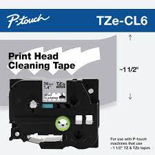 Brother Genuine TZeCL6 36 mm Cleaning Tape for P-touch Label Makers - toners.ca