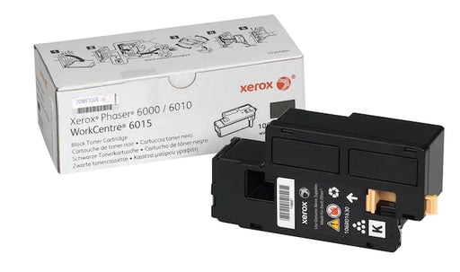Xerox Phaser 6000 6010 Black Toner Cartridge, Genuine OEM - toners.ca