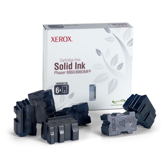 Genuine Xerox Phaser 8860 / 8860MFP Solid Ink — Complete Set (Black/Cyan/Magenta/Yellow)