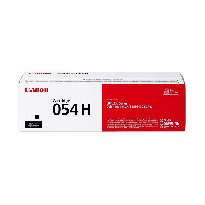 Genuine Canon imageCLASS MF642Cdw, MF644Cdw (Cartridge 054H) Toner — Complete Set (Black/Cyan/Magenta/Yellow)