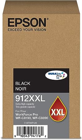 Genuine Epson WF-C8190 WF-C8690 Ink — Complete Set (Black/Cyan/Magenta/Yellow)