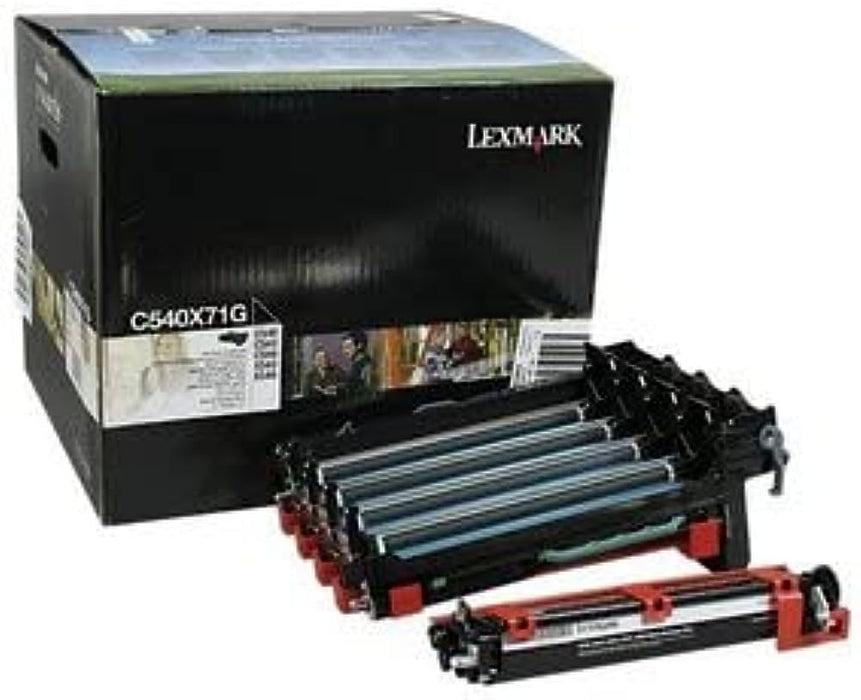 Genuine Lexmark Drum + 4 Toners Set — C540X71G
