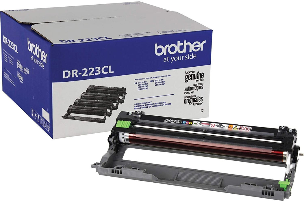 Genuine Brother HL-L3210CW/L3230CDW/MFC-L3710CW Drum + 4 Toners Set