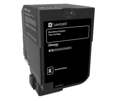 Genuine Lexmark CS720, CS725, CX725 Toner — Complete Set (Black/Cyan/Magenta/Yellow)
