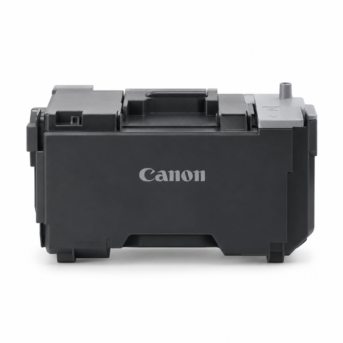Genuine Canon Waste Container + 4 Toners Set — FM48400010