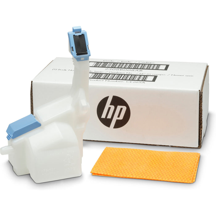 Genuine Hp Waste Container + 4 Toners Set — CE265A
