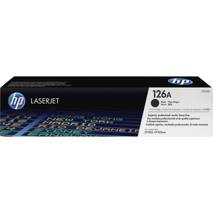 Genuine Hp LaserJet CP1025 M175 M275 Toner — Complete Set (Black/Cyan/Magenta/Yellow)