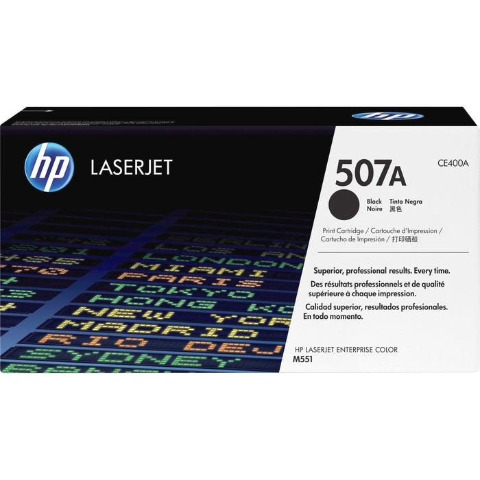 compatible hp CE400A (507A) Black toner cartridge