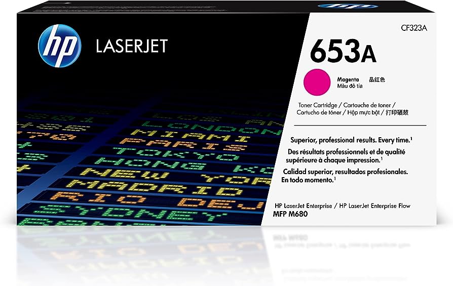 compatible hp CF323A (HP 653A) Magenta toner cartridge