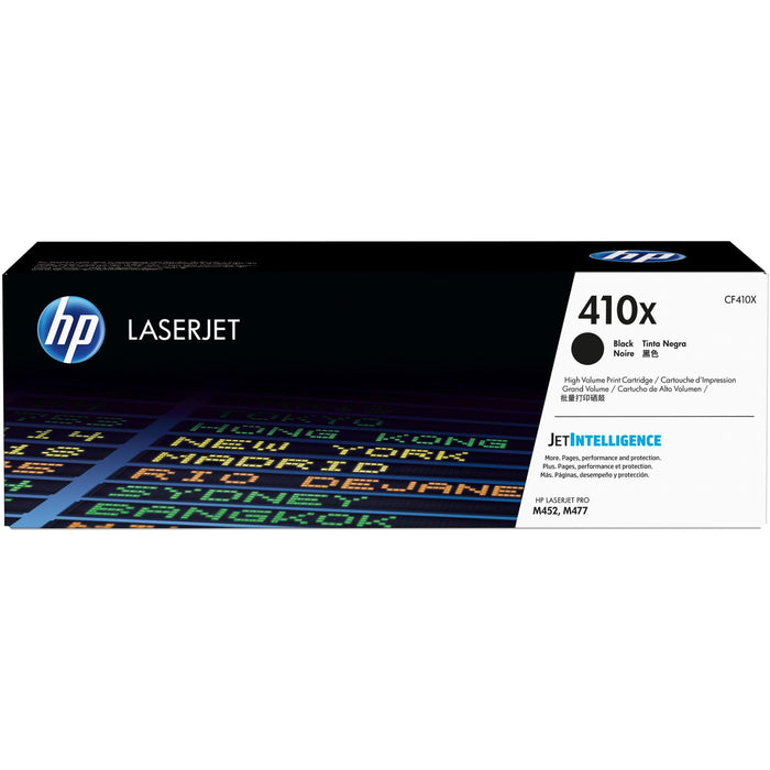 Genuine HP Color LaserJet Pro M452 / MFP M477 / M377 (HP 410A/410X) Toner — Complete Set (Black/Cyan/Magenta/Yellow)