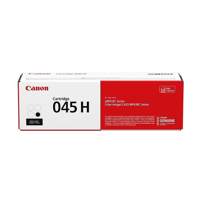 Genuine Canon imageCLASS MF634Cdw / LBP612Cdw (Cartridge 045) Toner — Complete Set (Black/Cyan/Magenta/Yellow)