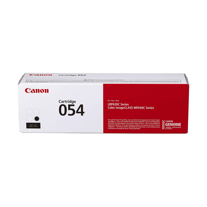 Genuine Canon 054 imageCLASS MF642Cdw MF644Cdw Toner — Complete Set (Black/Cyan/Magenta/Yellow)