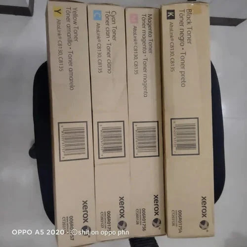 Genuine Xerox Drum + 4 Toners Set — 013R00681