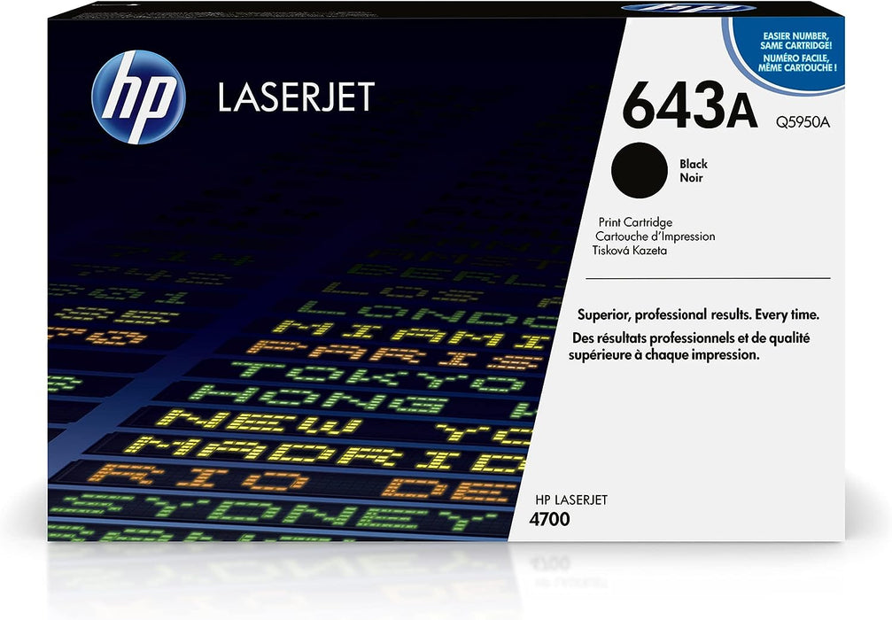 compatible hp Q5950A Black toner cartridge