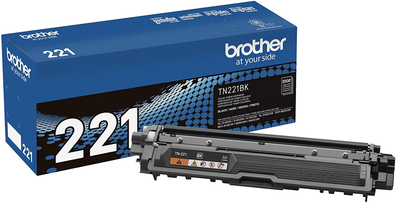 Genuine Brother HL-3140CW MFC-9130CW DCP-9020CDN Toner — Complete Set (Black/Cyan/Magenta/Yellow)