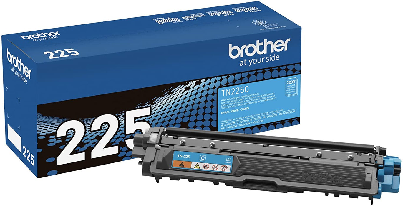 Genuine Brother HL-3140CW MFC-9130CW Toner — Complete Set (Cyan/Magenta/Yellow)
