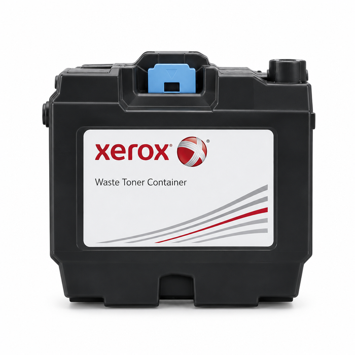 Genuine Xerox Waste Container + 4 Toners Set — 008R08101