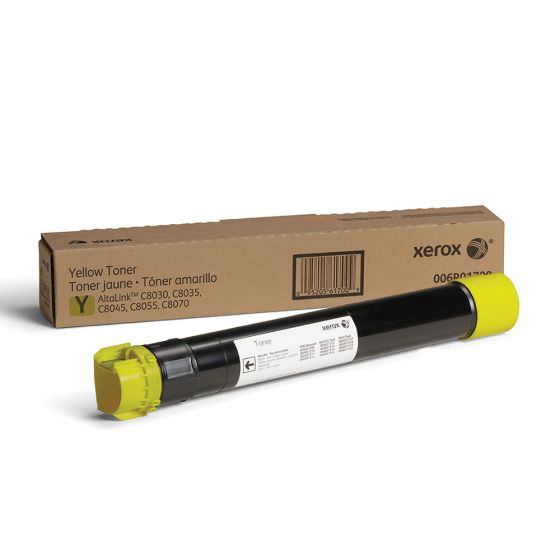 Xerox AltaLink C8030/C8035/C8070 Yellow Toner Cartridge, 15K yield, Genuine OEM - toners.ca