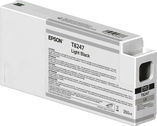 T824700 Epson 824 UltraChrome HD Light Black Original Ink Cartridge - toners.ca