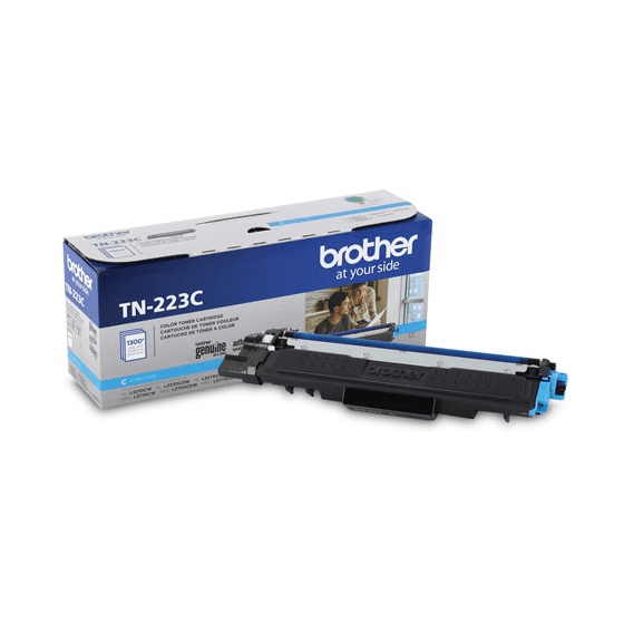 Brother Genuine TN-223C Standard Yield Cyan Toner Cartridge - toners.ca