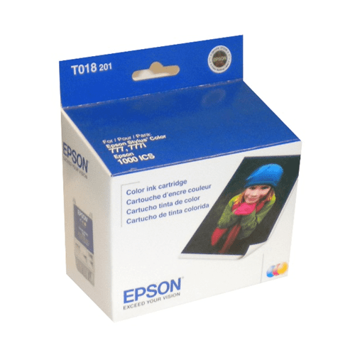 T018201S EpsonTriColor Original Ink Cartridge - toners.ca