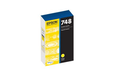 T748420 Epson748 Yellow Original Ink Cartridge - toners.ca