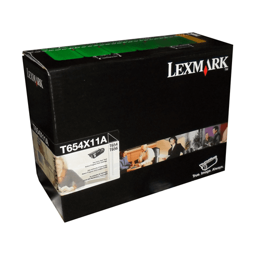 Lexmark T/X654, 656, X658 Return Programme 36K Print Cartridge Part no.: T654X11A - toners.ca