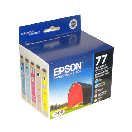 T077920S Epson High Capacity Ink Multi-pack (C/M/Y/LC/LM) - toners.ca