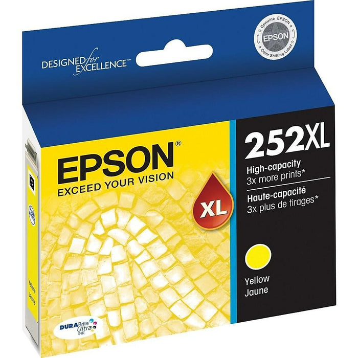 T252XL420-S Epson T252 Yellow Original Ink Cartridge - toners.ca