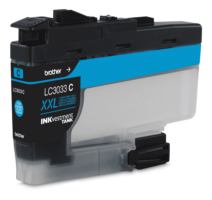 Brother LC3033CS INKvestment Tank Cyan Ink Cartridge, Super High Yield - toners.ca