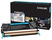 Lexmark X748 Cyan Toner Cartridge, High Yield, Genuine OEM - toners.ca