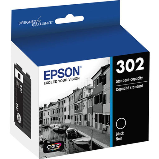 T302020S Epson 302 Black Original Ink Cartridge - toners.ca