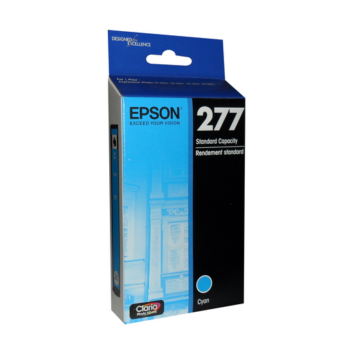 T277220S Epson 277 Cyan Original Ink Cartridge - toners.ca