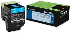 compatible lexmark 80C1HC0 (801HC) Cyan toner  $87.89 - toners.ca