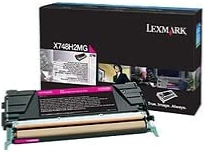 Lexmark X748 Magenta Toner Cartridge, High Yield, Genuine OEM - toners.ca