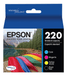 T220120-Bcs Epson Durabrite Ultra Black and Color Combo Pack - toners.ca