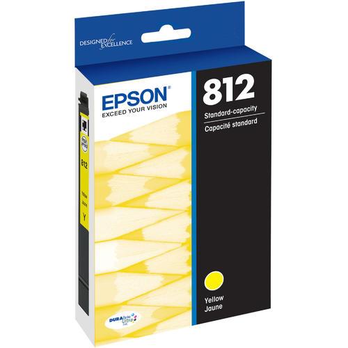 T812420-S Epson EPSON T812 Standard Capacity Yellow Ink Cart - toners.ca