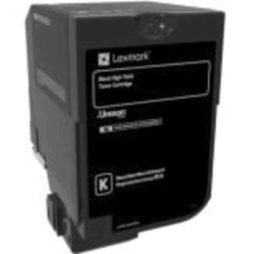 Lexmark CS720 CS725 Black Toner Cartridge, High Yield, Genuine OEM (74C0HKG, 74C0H10) - Made in Poland - toners.ca