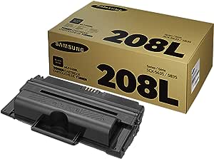 Samsung SCX-5635FN Black Toner Cartridge, High Yield, Genuine OEM (MLT-D208L, SU990A, 208L) - toners.ca