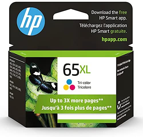 OEM HP 65XL N9K03AN Ink Cartridge Tri-Color - toners.ca